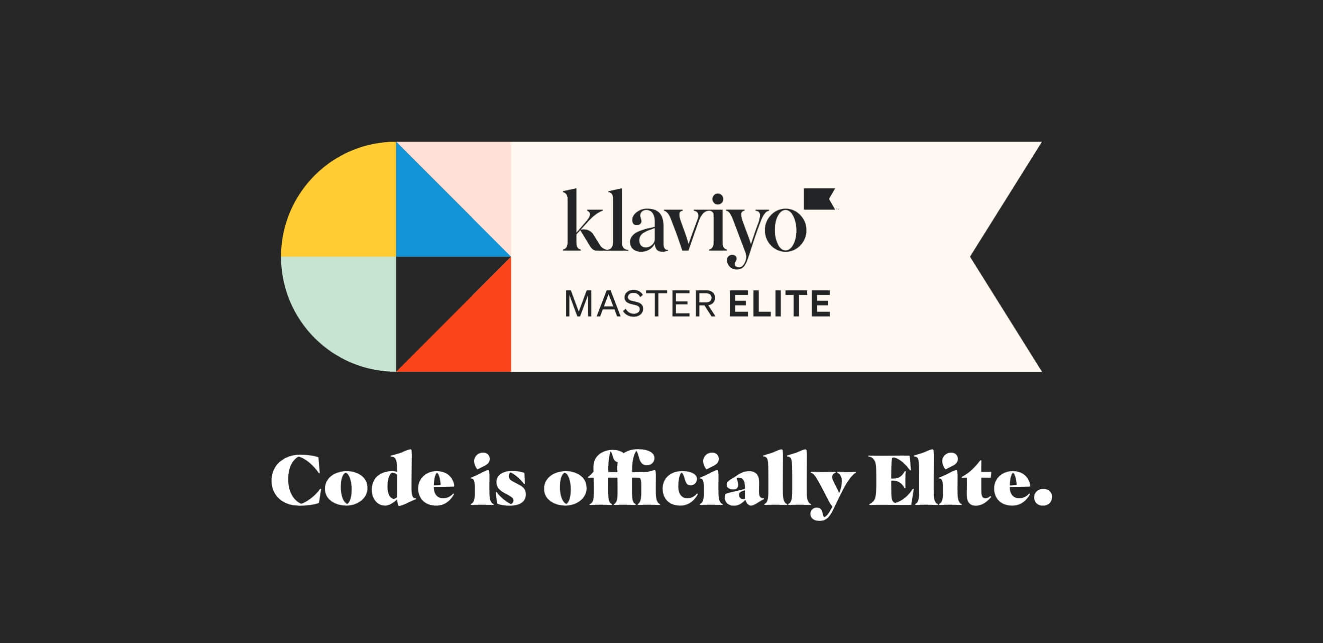 Code is Klaviyo Elite Master | Code