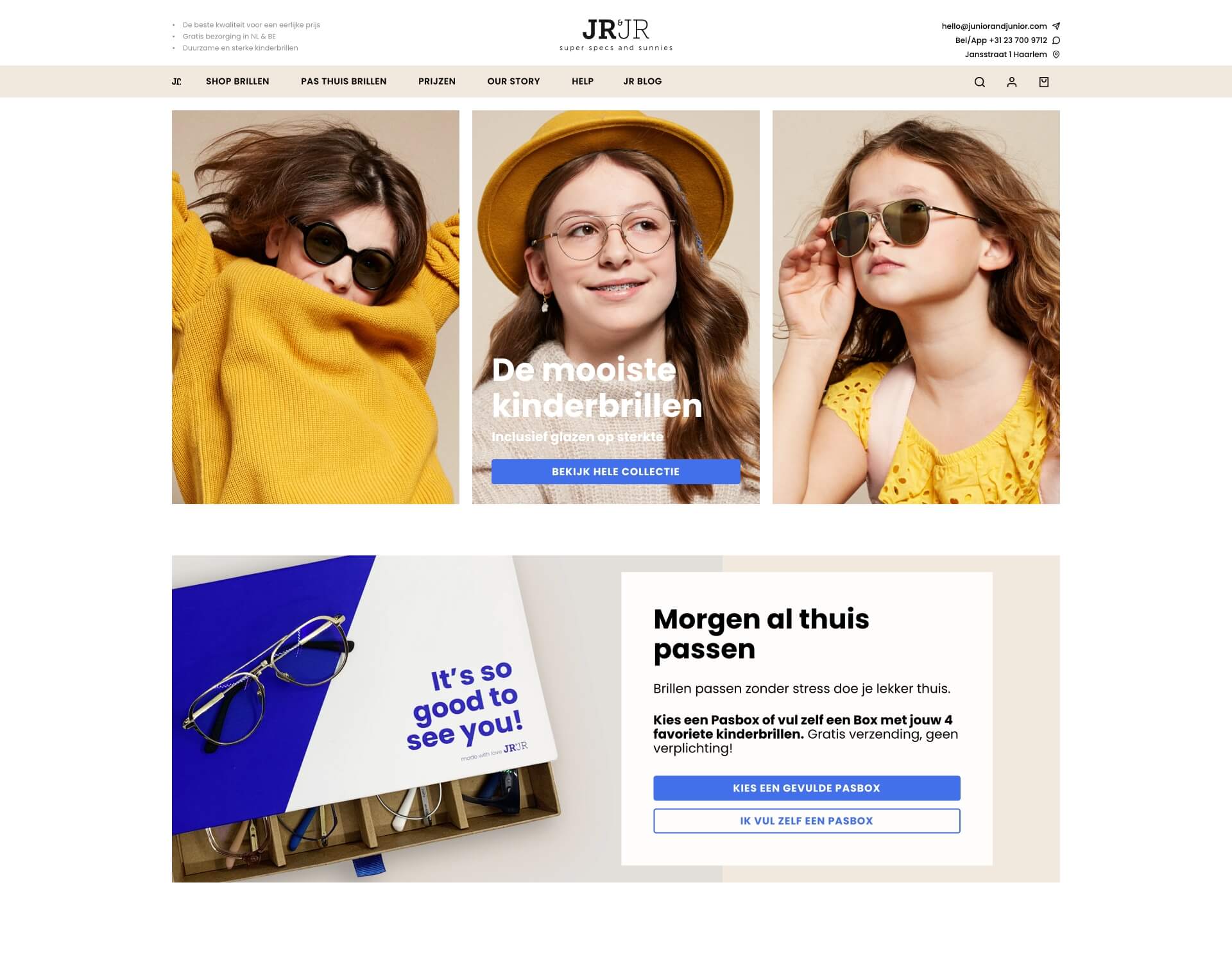 Junior&Junior homepage | Code