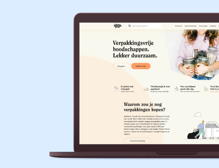 The sustainable supermarket of the Netherlands on Shopify.