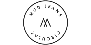 mud jeans logo black